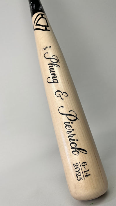 Wedding trophy bat
