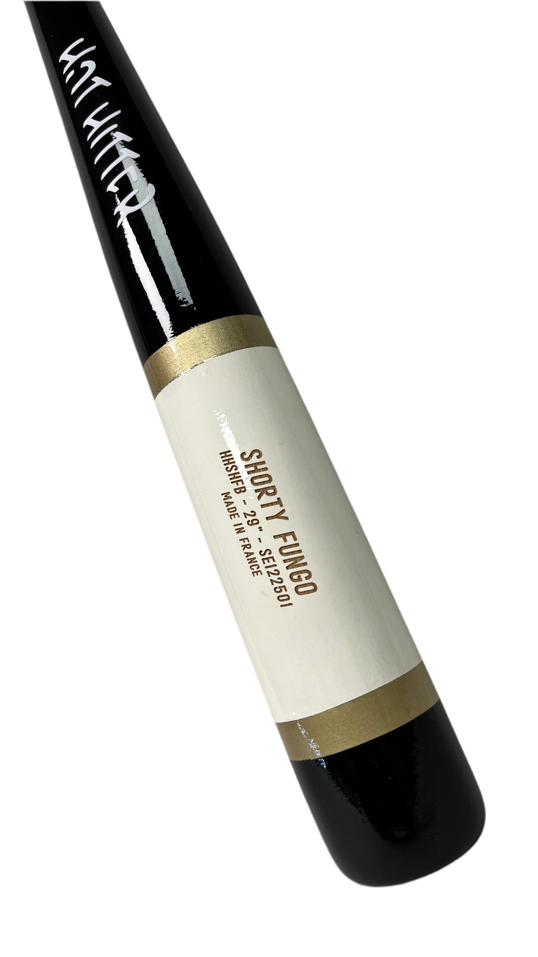 Hot hitter baseball softball fungo short 29 inch barrel close up view 