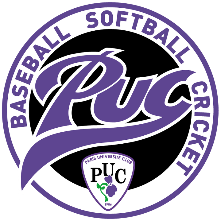 Logo of PUC baseball club Paris France. 