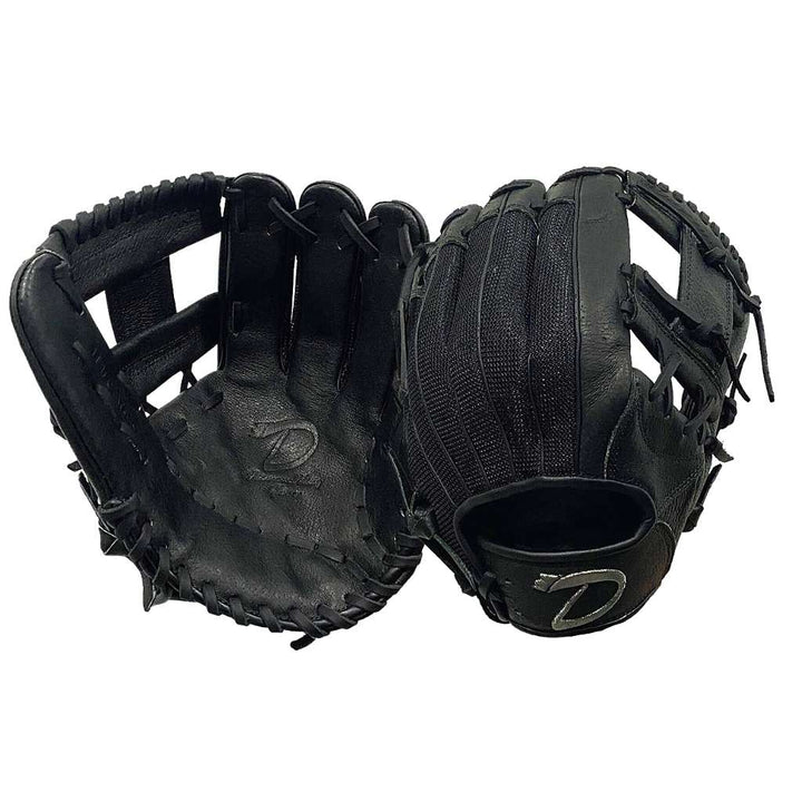 Play-ball 11.5” Black Baseball Glove - Hot Hitters | Baseball &amp; Softball Shop - baseball softball shop online europe shipping 
