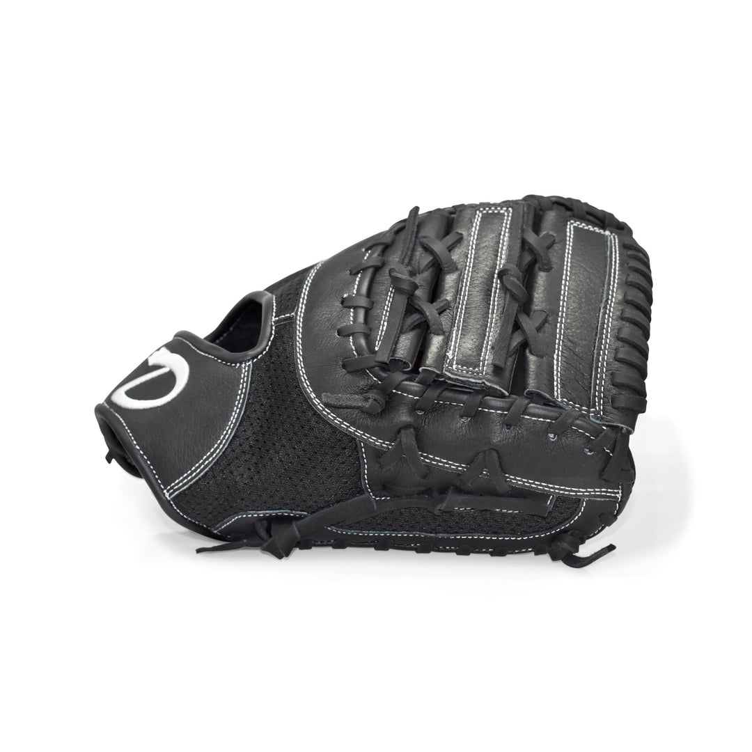 Play-ball 12.5” Black Baseball First Base Mitt - Diamond King | Hot Hitter - Baseball Shop