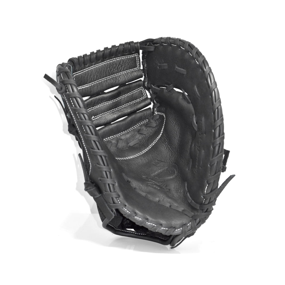 Play-ball 12.5” Black Baseball First Base Mitt - Diamond King | Hot Hitter - Baseball Shop