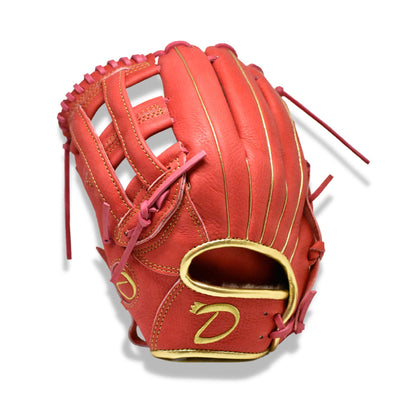 12.5" GTS - Red & Gold Outfielder Glove
