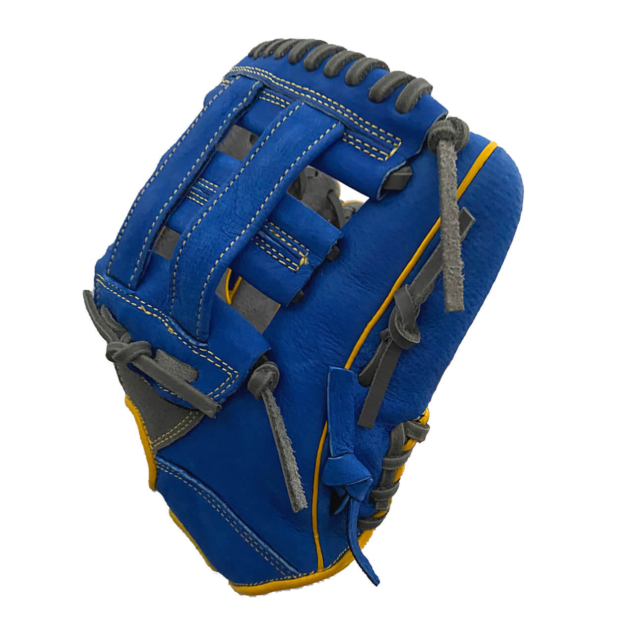 Play-ball 11” Blue & Gray Baseball Glove - Hot Hitters | Baseball & Softball Shop - baseball softball shop online europe shipping 