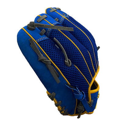 Play-ball 11” Blue & Gray Baseball Glove - Hot Hitters | Baseball & Softball Shop - baseball softball shop online europe shipping 
