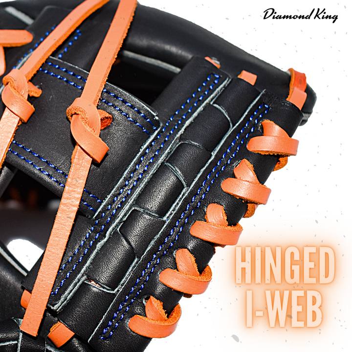 EU Series - Netherlands 11.25inch DKS Hinged I-WEB Infielder Glove - Hot Hitters | Baseball &amp; Softball Shop - baseball softball shop online europe shipping 