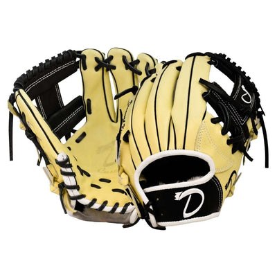 11.5" DKS - Camel & Black Infielder Glove - Hot Hitters | Baseball & Softball Shop - baseball softball shop online europe shipping 