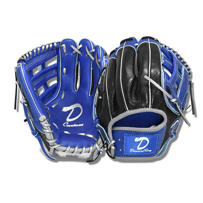 11.75” DKS - Royal Blue & Black Gator Infielder Glove RM