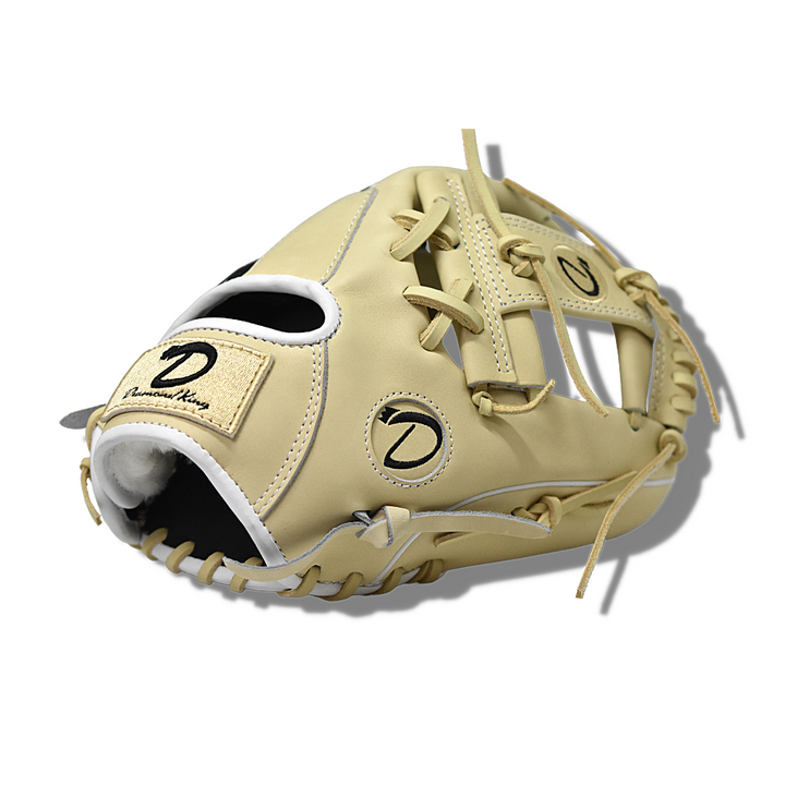 11.75" DKS - Camel &amp; Black Infielder Glove RM - Diamond King | Hot Hitter - Baseball Shop