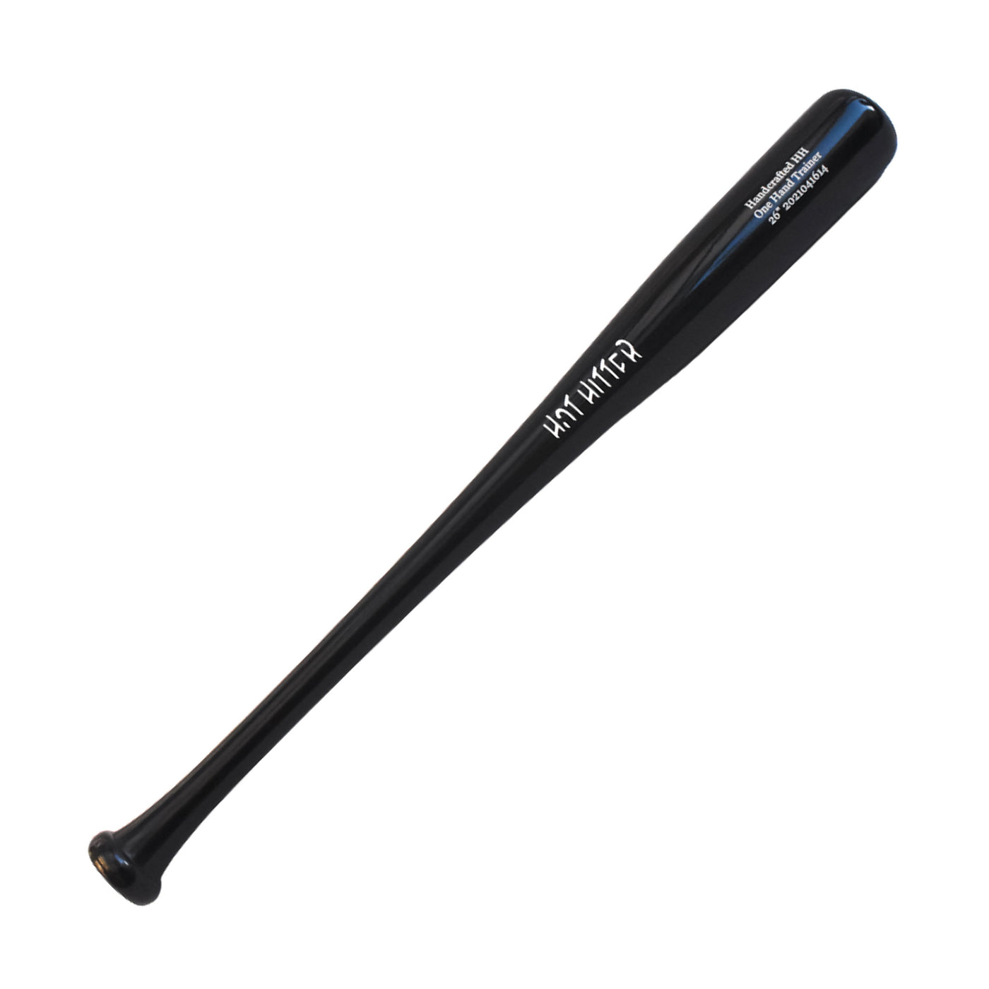 Bate de Béisbol Madera 90 cm Color Negro