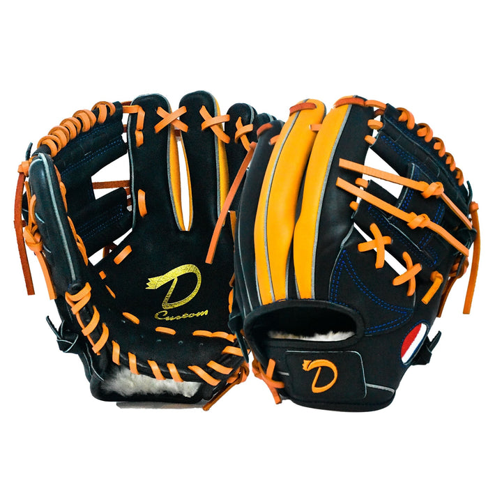 EU Series - Netherlands 11.25inch DKS Hinged I-WEB Infielder Glove - Hot Hitters | Baseball &amp; Softball Shop - baseball softball shop online europe shipping 